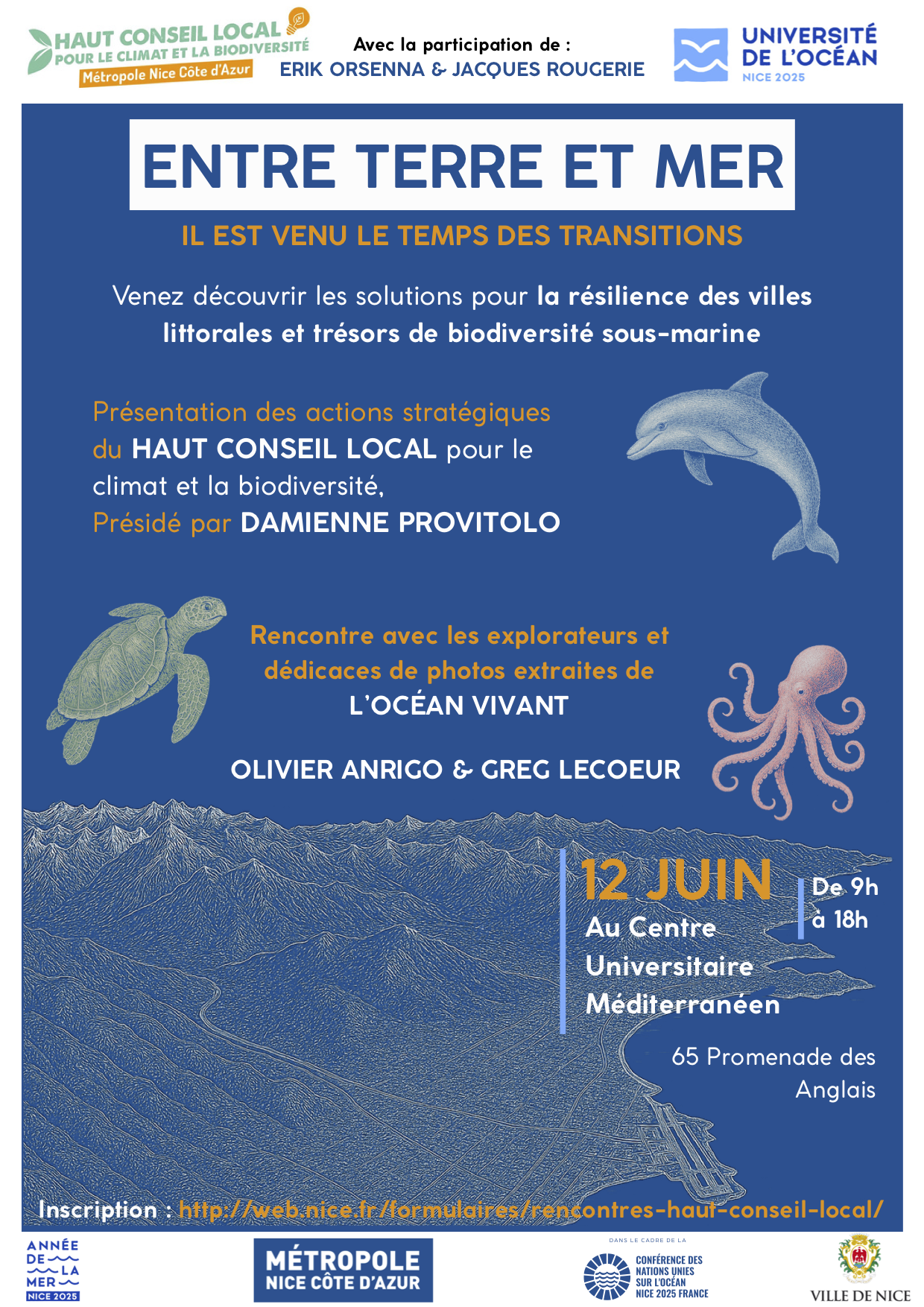 Affiche Entre terre et mer