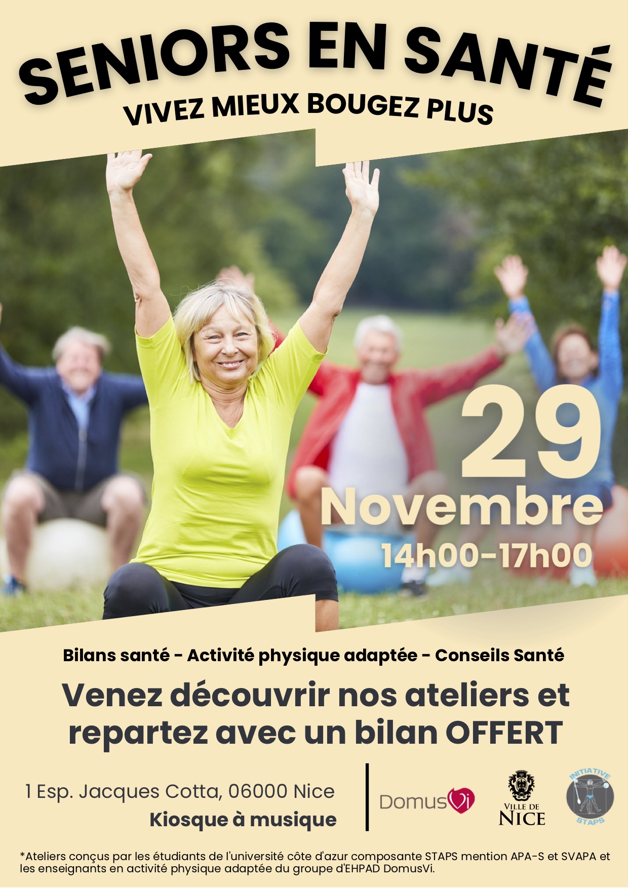 Affiche Séniors en Santé 2024